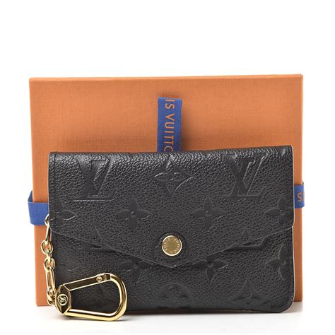 louis vuitton key pouch with keys|louis vuitton empreinte key pouch.